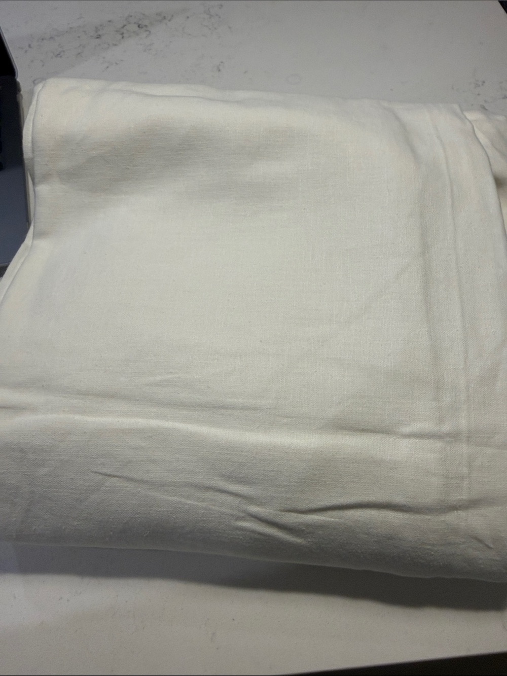 New Hearth and Hand with Magnolia Queen Cream Flat Sheet